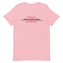 Load image into Gallery viewer, "Just Gratitude Today" T-shirt
